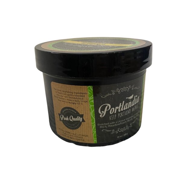 Skindelicious Portlandia Nourishing Meadowfoam Body Butter 10 Oz  Natural SEALED - Picture 2 of 6